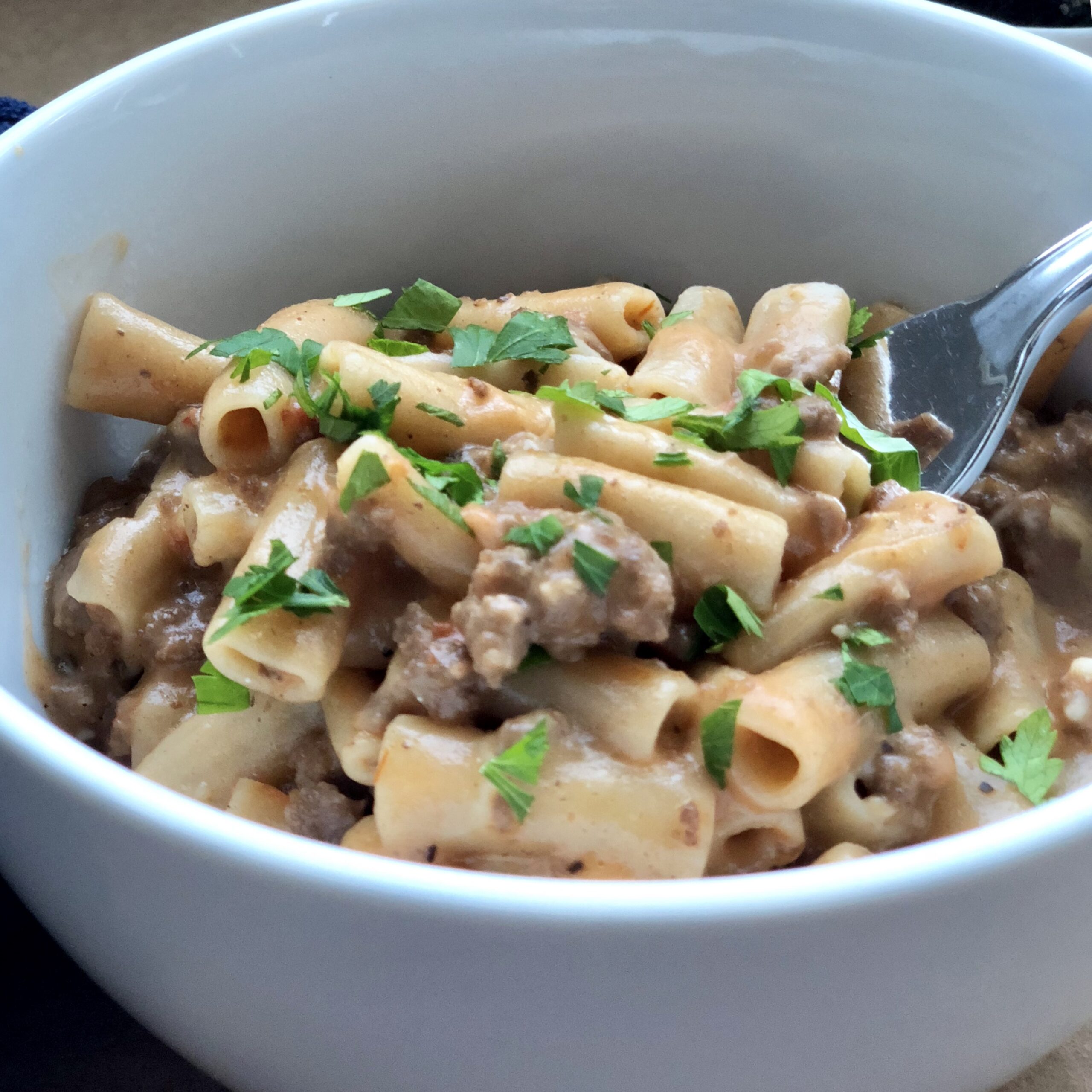 Instant Pot Cheeseburger Mac & Cheese