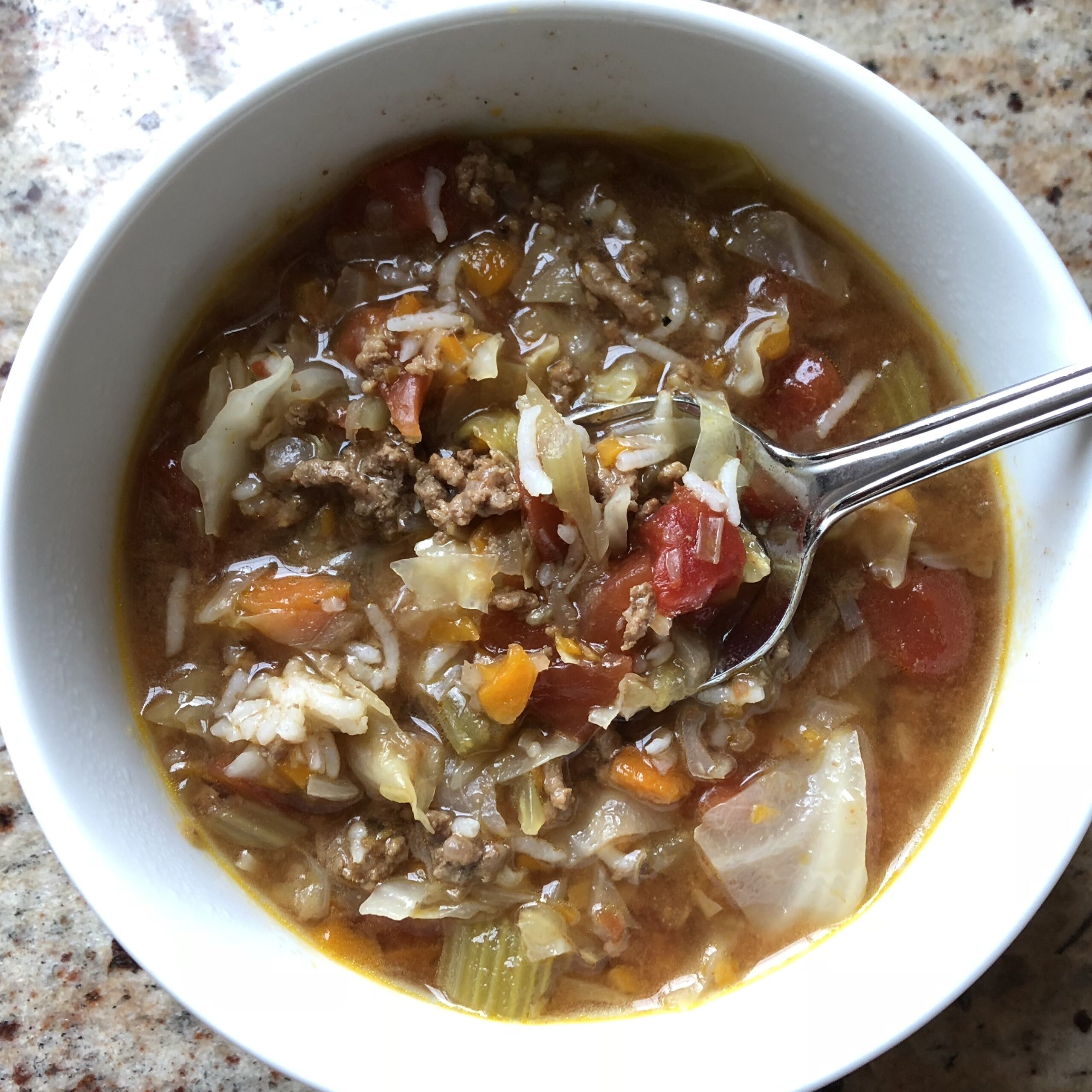 Chunky Beef Vegetable Soup