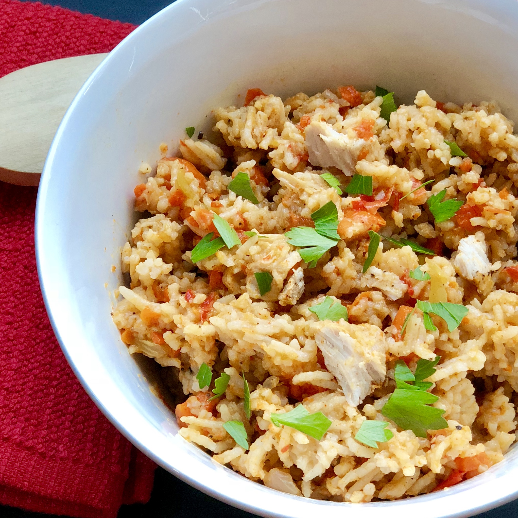 Instant Pot Smokey Paprika Chicken and Rice