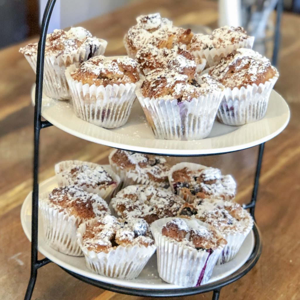 Blueberry Bread Pudding Muffin Recipe