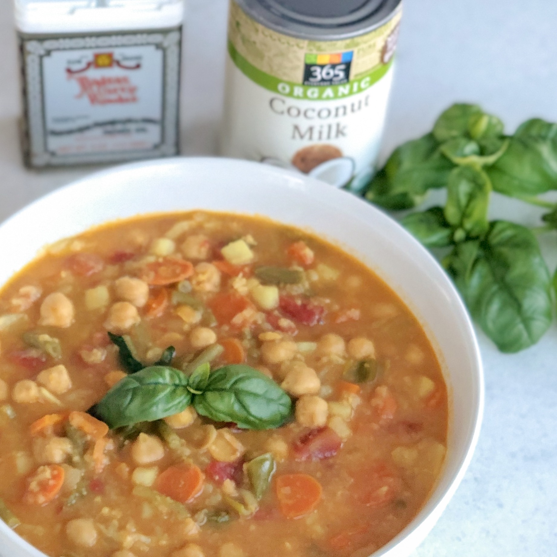 Creamy Vegan Chickpea Vegetable Curry