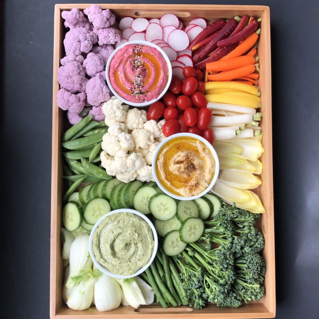 Spring Vegetable Tray