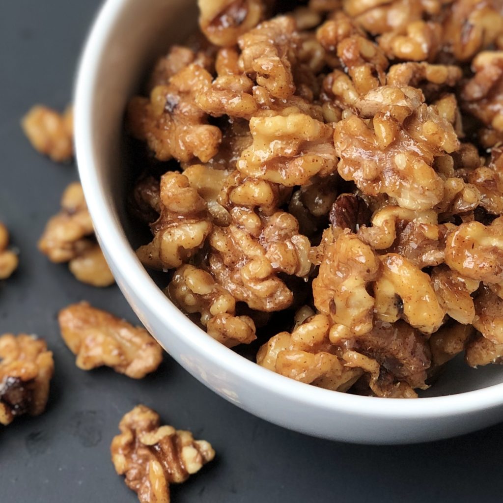 Honey Candied Walnuts Recipe