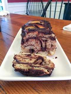 Gigi’s No Knead Sourdough Chocolate Babka