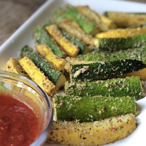 Baked Italian Zucchini Fries