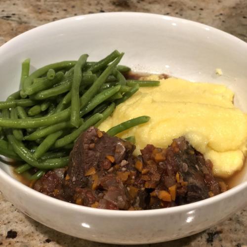Beef Daube With Polenta