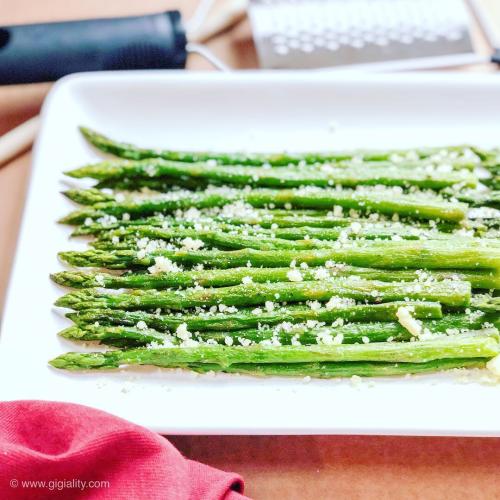 Roasted Asparagus With Parmesan