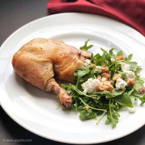 Roast Chicken and Salad