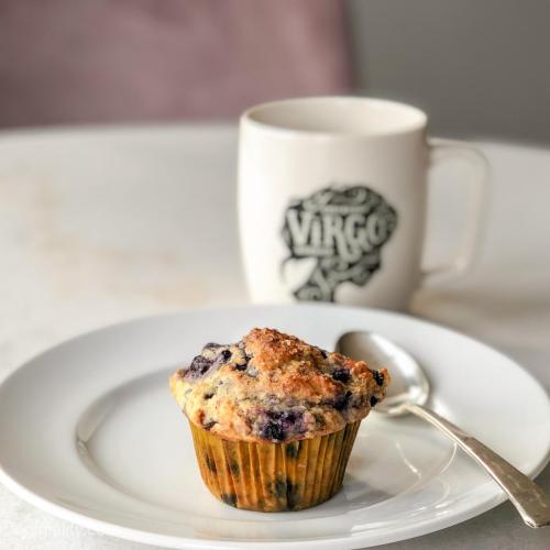 Breakfast Blueberry Muffins