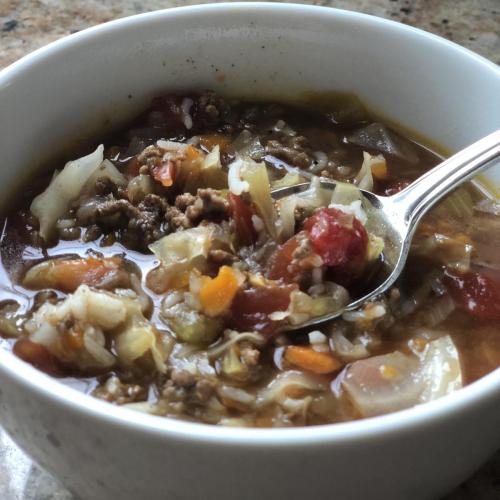 Chunky Beef Vegetable Soup